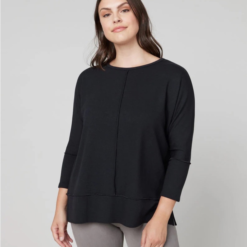 SPANX Perfect Length Top Black - Women's Blouse
